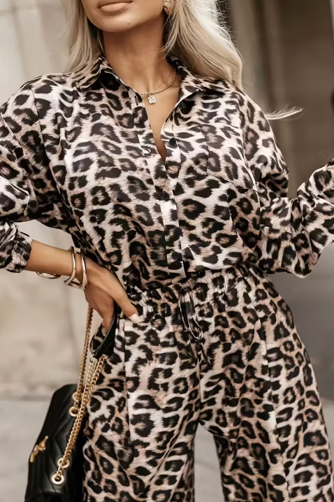 Set BERTIONA, Culoare: leopard, IVET.RO - Reduceri de până la -80%