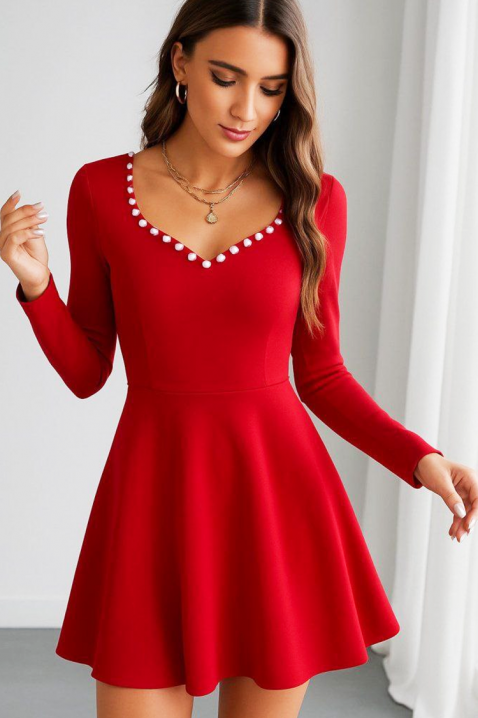 Rochie AVENDINA RED, Culoare: roșu, IVET.RO - Reduceri de până la -80%