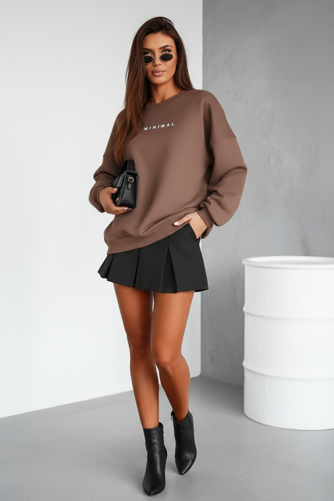 Bluză damă CHENZILA MOCHA, Culoare: mocca, IVET.RO - Reduceri de până la -80%