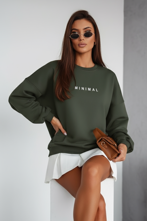 Bluză damă CHENZILA KHAKI, Culoare: khaki, IVET.RO - Reduceri de până la -80%