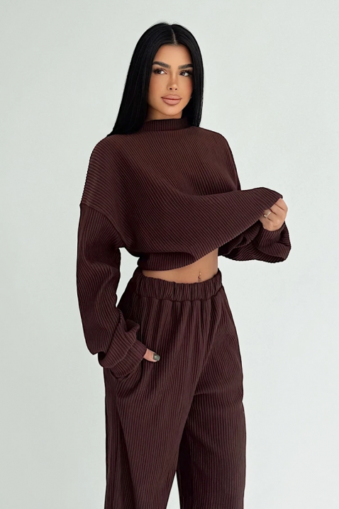 Set BRANILZA BROWN, Culoare: maro, IVET.RO - Reduceri de până la -80%
