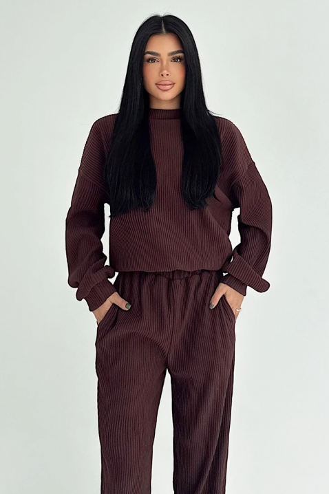 Set BRANILZA BROWN, Culoare: maro, IVET.RO - Reduceri de până la -80%