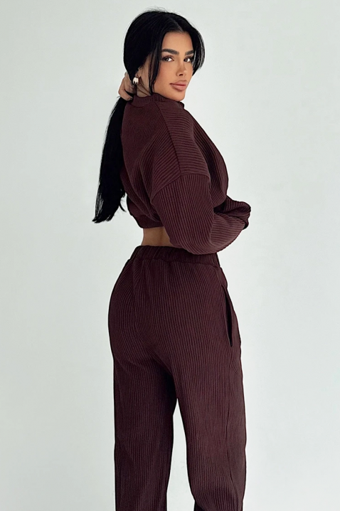 Set BRANILZA BROWN, Culoare: maro, IVET.RO - Reduceri de până la -80%