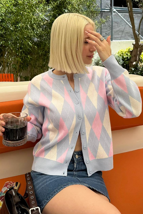 Cardigan ZARNEGA, Culoare: multicolor, IVET.RO - Reduceri de până la -80%