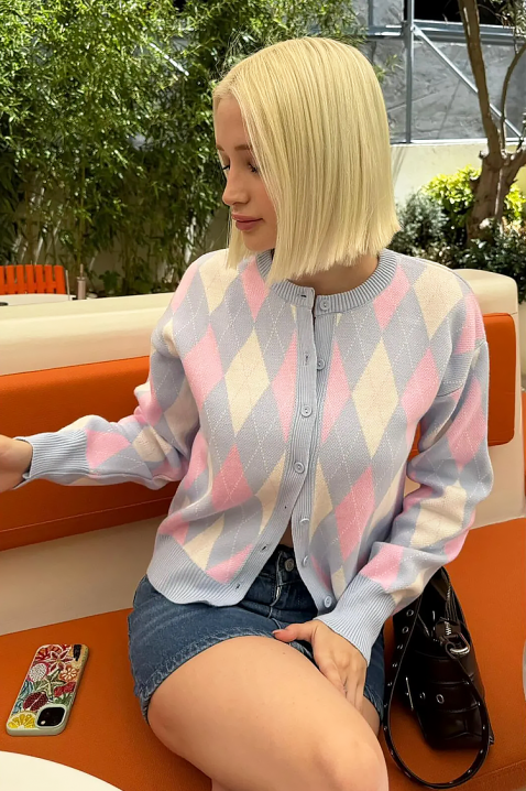 Cardigan ZARNEGA, Culoare: multicolor, IVET.RO - Reduceri de până la -80%