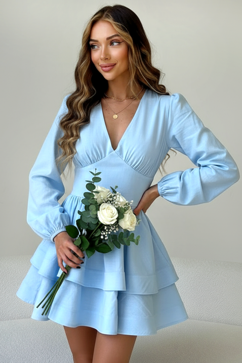 Rochie DONALZA SKY, Culoare: albastru deschis, IVET.RO - Reduceri de până la -80%