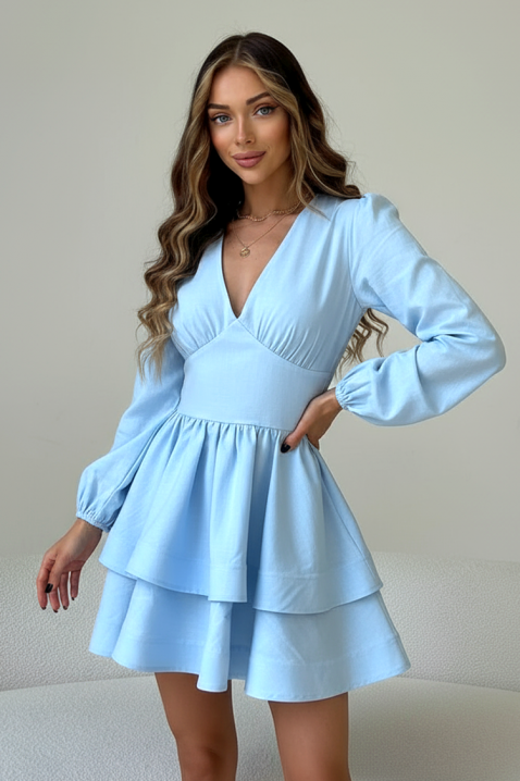 Rochie DONALZA SKY, Culoare: albastru deschis, IVET.RO - Reduceri de până la -80%
