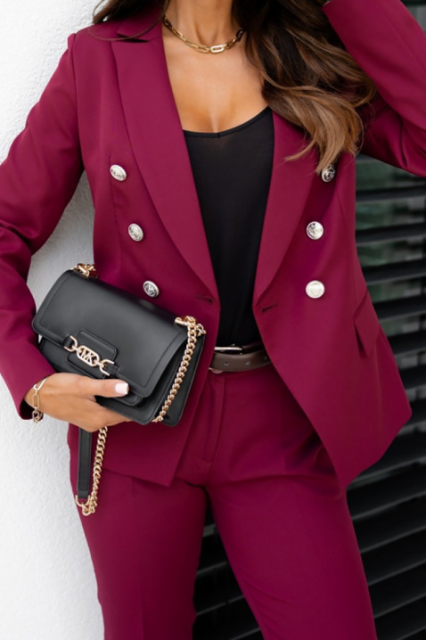 Set BRONZILA, Culoare: bordo, IVET.RO - Reduceri de până la -80%