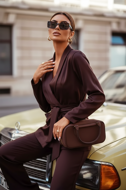 Set ENSMIRDA, Culoare: maro, IVET.RO - Reduceri de până la -80%