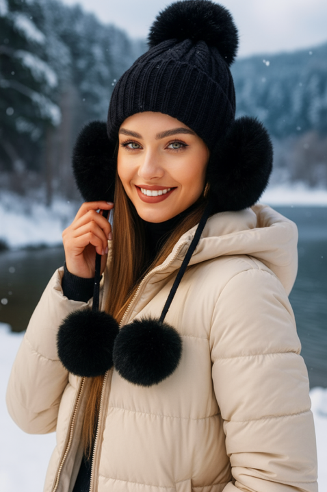 Căciulă AVERSITA BLACK, Culoare: negru, IVET.RO - Reduceri de până la -80%