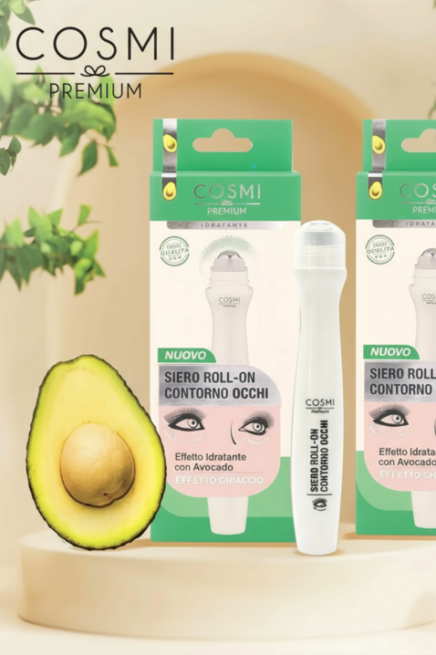 Ser iluminator roll-on pentru ochi COSMI Avocado Eye SerumIVET.RO - Reduceri de până la -80%