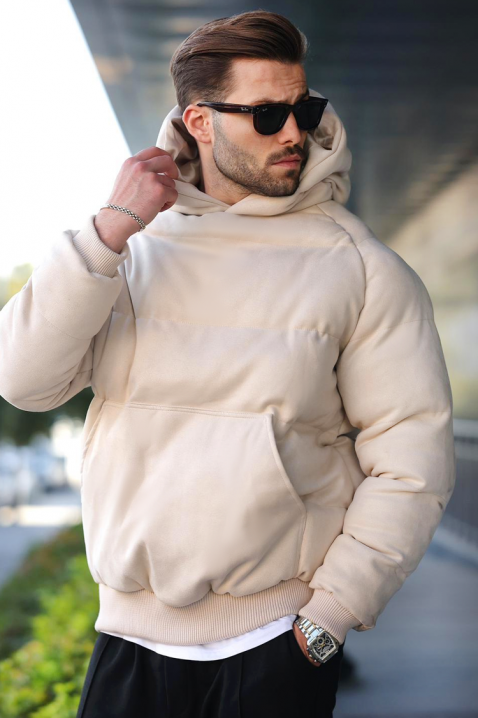 Hanorac bărbați DETRIX BEIGE, Culoare: bej, IVET.RO - Reduceri de până la -80%