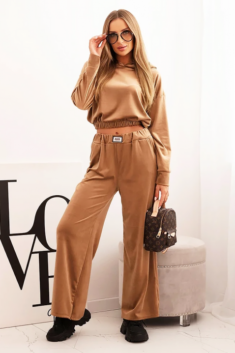 Set TELULZA CAMEL, Culoare: maro deschis    , IVET.RO - Reduceri de până la -80%