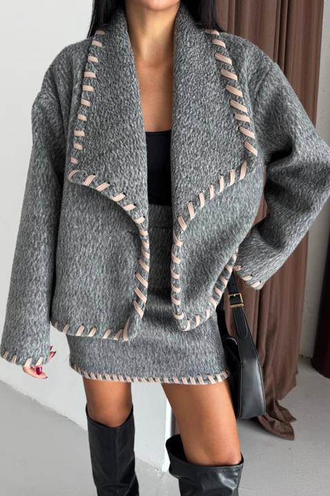 Set ADELVIRA GREY, Culoare: gri, IVET.RO - Reduceri de până la -80%