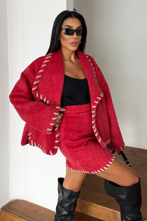 Set ADELVIRA RED, Culoare: roșu, IVET.RO - Reduceri de până la -80%