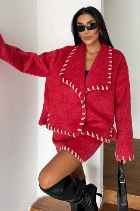 Set ADELVIRA RED, Culoare: roșu, IVET.RO - Reduceri de până la -80%