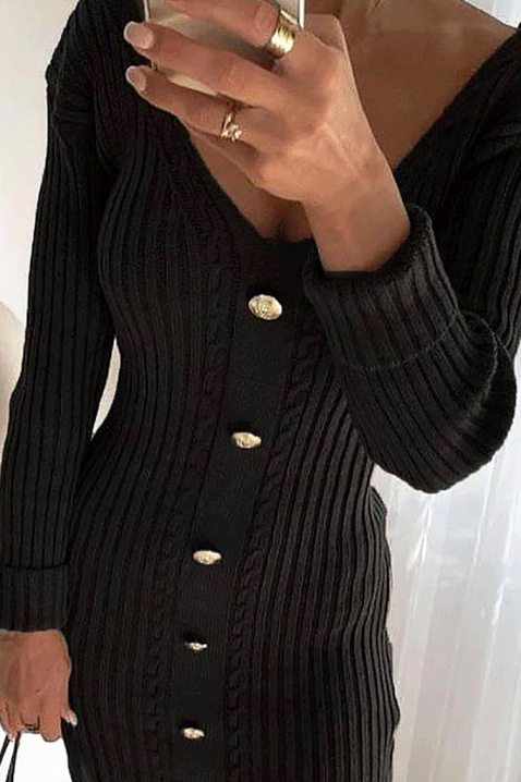 Rochie VALERINA, Culoare: negru, IVET.RO - Reduceri de până la -80%