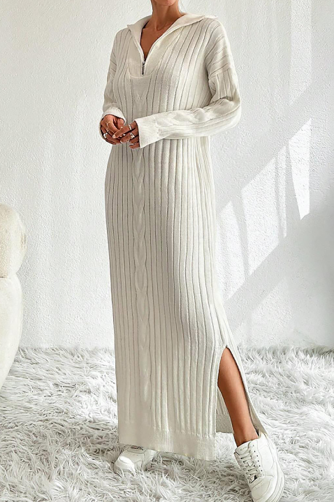 Rochie TEODORZA, Culoare: ecru, IVET.RO - Reduceri de până la -80%