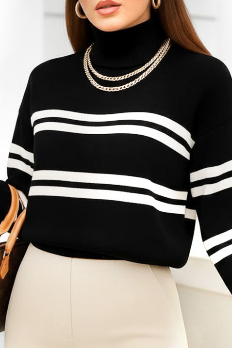 Pulover ZADRENA BLACK, Culoare: negru, IVET.RO - Reduceri de până la -80%