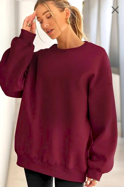 Bluză damă DAVINZA BORDO, Culoare: bordo, IVET.RO - Reduceri de până la -80%