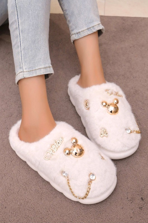 Pantofi damă DOVELJA WHITE, Culoare: alb, IVET.RO - Reduceri de până la -80%
