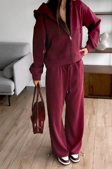 Set PRESILZA BORDO, Culoare: bordo, IVET.RO - Reduceri de până la -80%
