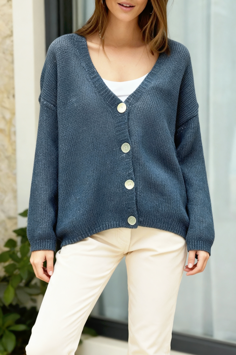 Cardigan PLEVILDA, Culoare: bleumarin, IVET.RO - Reduceri de până la -80%
