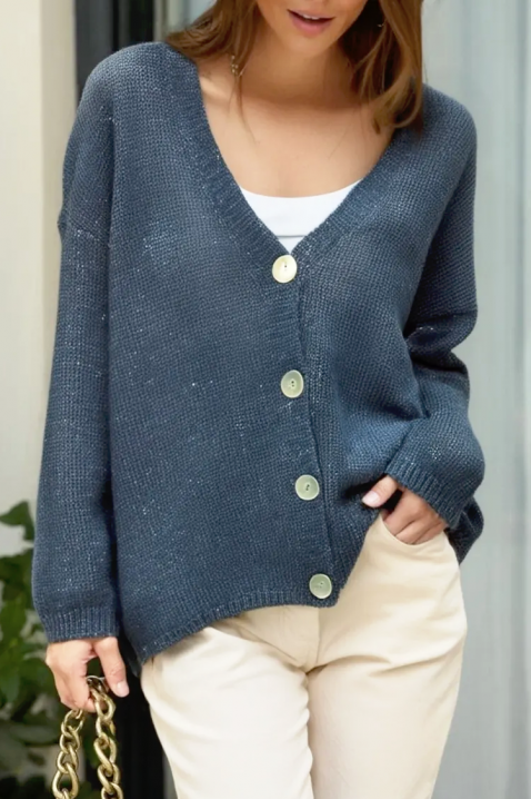 Cardigan PLEVILDA, Culoare: bleumarin, IVET.RO - Reduceri de până la -80%