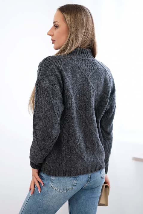 Pulover PLETOLDA GREY, Culoare: gri, IVET.RO - Reduceri de până la -80%
