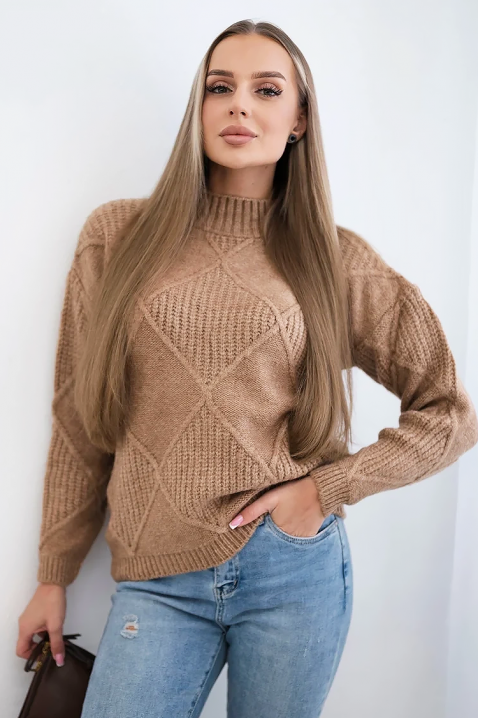 Pulover PLETOLDA BEIGE, Culoare: bej, IVET.RO - Reduceri de până la -80%