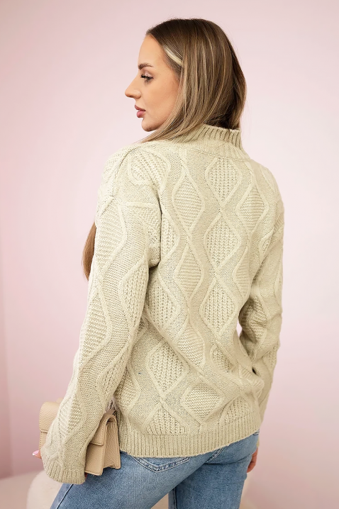 Pulover FRONZELA BEIGE, Culoare: bej, IVET.RO - Reduceri de până la -80%