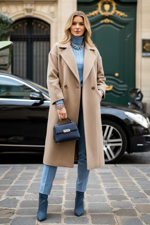 Palton KANSITA BEIGE, Culoare: bej, IVET.RO - Reduceri de până la -80%
