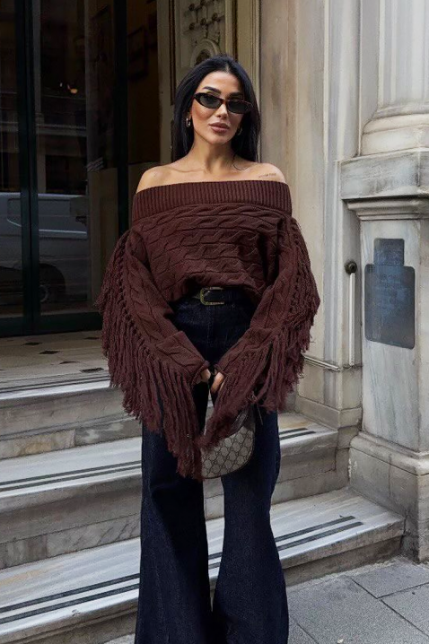 Pulover REZVILZA BROWN, Culoare: maro, IVET.RO - Reduceri de până la -80%