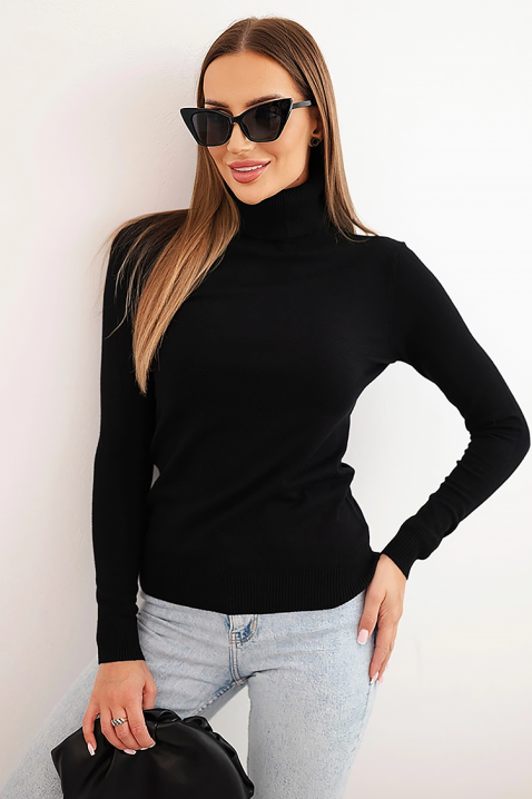 Bluză damă AMSIVA BLACK, Culoare: negru, IVET.RO - Reduceri de până la -80%
