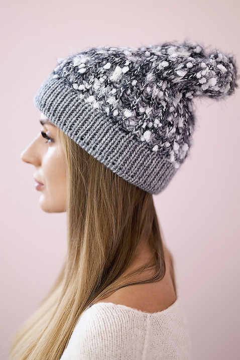 Căciulă PORLINZA GREY, Culoare: gri, IVET.RO - Reduceri de până la -80%