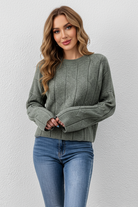 Pulover BLAGORDA KHAKI, Culoare: khaki, IVET.RO - Reduceri de până la -80%
