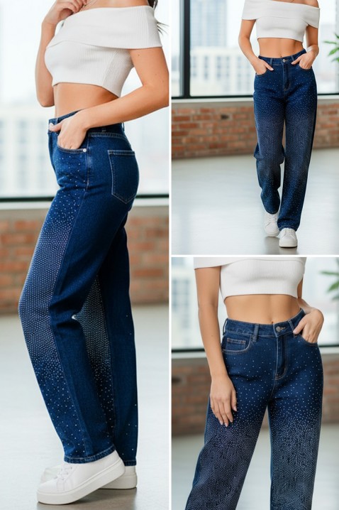 Blugi TERALZA BLUE, Culoare: albastru, IVET.RO - Reduceri de până la -80%