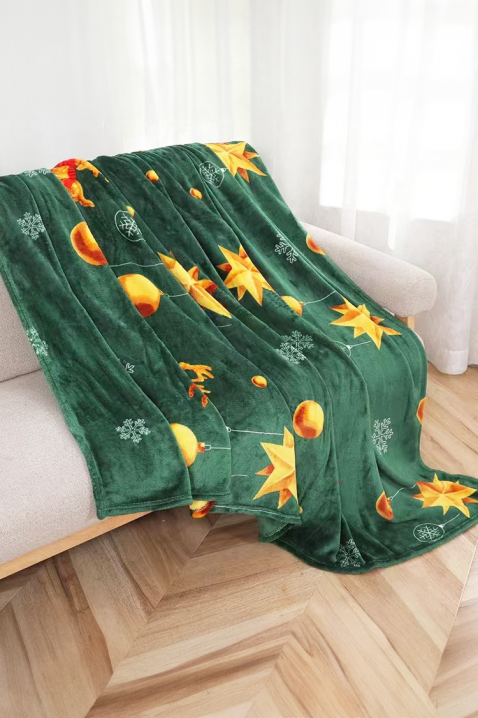 Pătură STRELODA 200x220 cm, Culoare: verde, IVET.RO - Reduceri de până la -80%