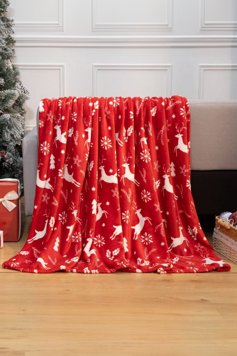 Pătură VIOMELTA 200x220 cm, Culoare: roșu, IVET.RO - Reduceri de până la -80%
