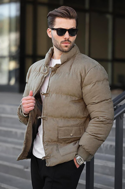 Geacă bărbați RAMOLFO KHAKI, Culoare: khaki, IVET.RO - Reduceri de până la -80%