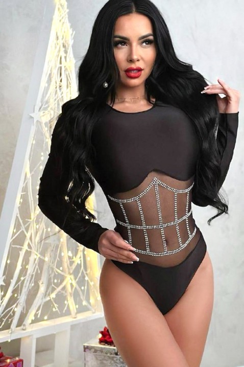 Body - bluză LARSONA, Culoare: negru, IVET.RO - Reduceri de până la -80%