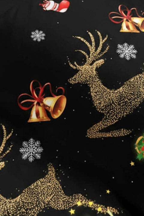 Lenjerie de pat LIORENY 140x200 cm bumbac, Culoare: negru, IVET.RO - Reduceri de până la -80%