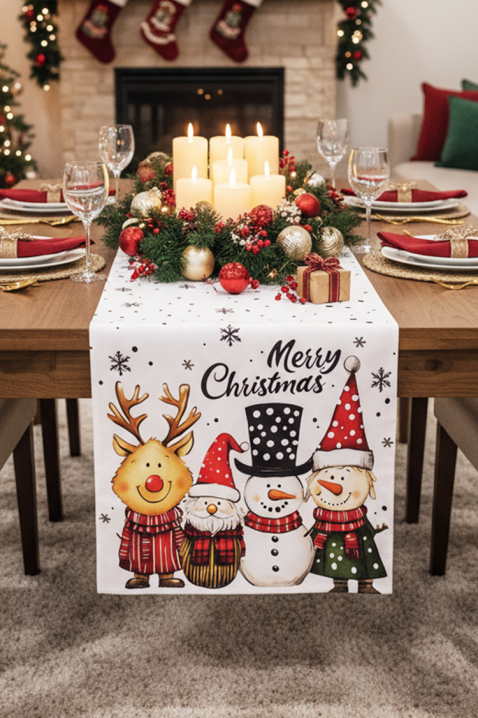 Față de masă decor VIOFERY 40x140 cm, Culoare: multicolor, IVET.RO - Reduceri de până la -80%