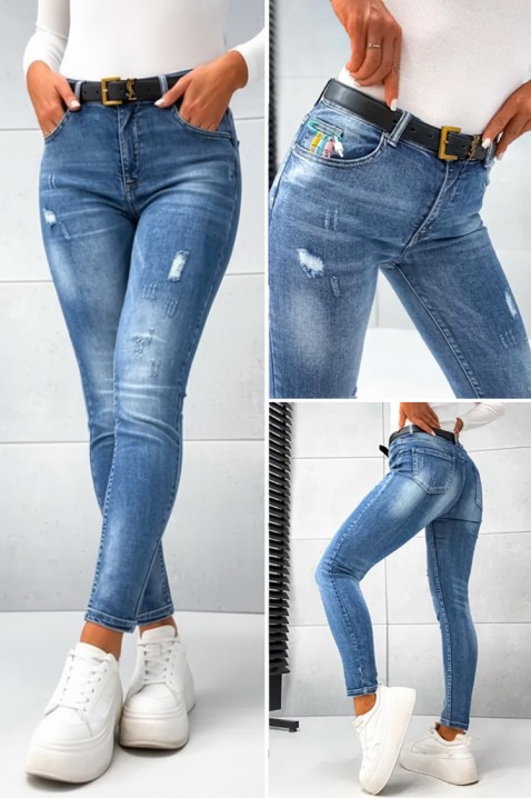 Blugi HELENDA, Culoare: albastru deschis, IVET.RO - Reduceri de până la -80%