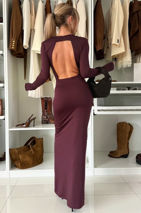 Rochie MOLVIDA BORDO, Culoare: bordo, IVET.RO - Reduceri de până la -80%