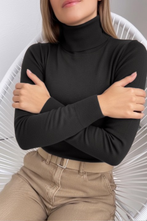 Pulover BRONENZA BLACK, Culoare: negru, IVET.RO - Reduceri de până la -80%