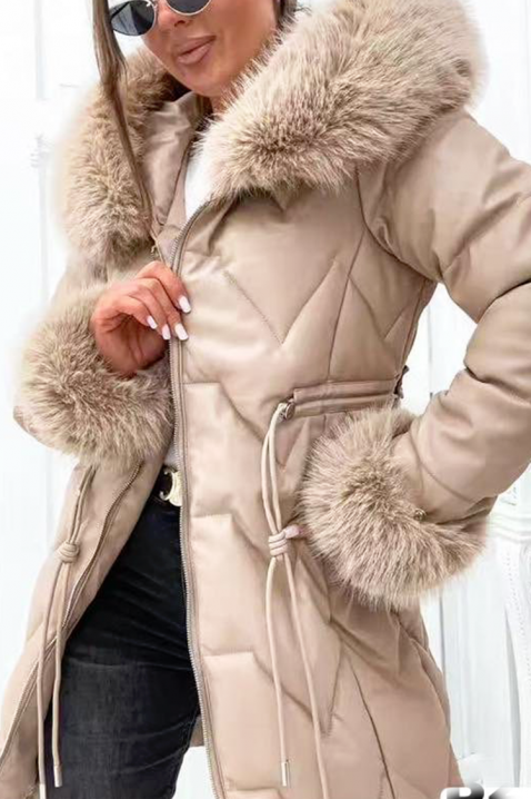 Geacă NIOGELMA BEIGE, Culoare: bej, IVET.RO - Reduceri de până la -80%