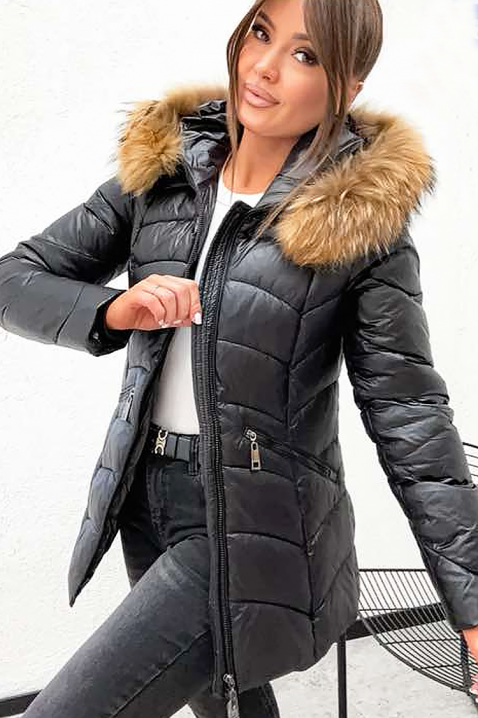 Geacă GLORENZIA BLACK, Culoare: negru, IVET.RO - Reduceri de până la -80%