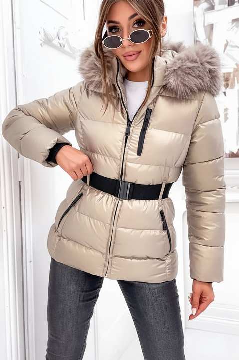 Geacă KAMELZA BEIGE, Culoare: bej, IVET.RO - Reduceri de până la -80%