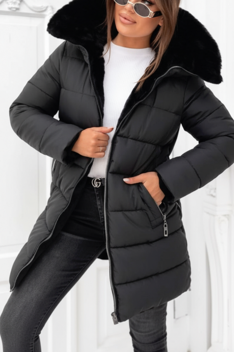 Geacă RUZELDA BLACK, Culoare: negru, IVET.RO - Reduceri de până la -80%
